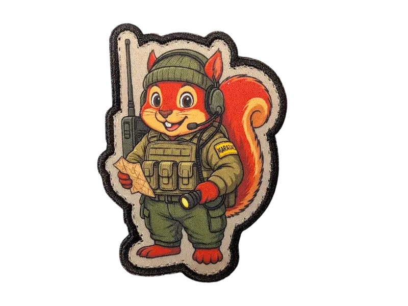 S.Q.U.I.R.L. Morale Patch – 3 Inches, Signal & Recon Theme, Maratac® Exclusive 1