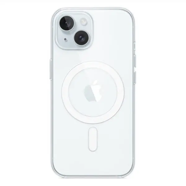 Slim Magsafe-Enabled Transparent Case For Iphone 15 Plus 1
