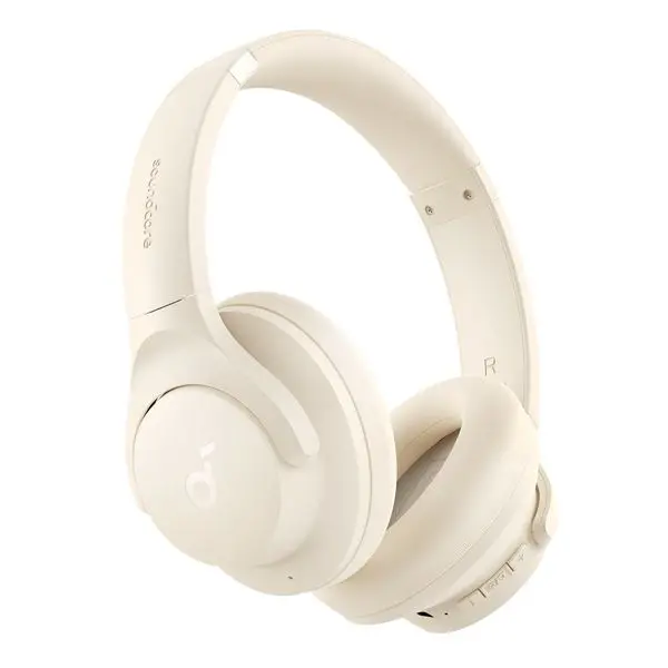 Soundcore Q20I Hybrid Active Noise-Cancelling Over-Ear Headphones – White 1