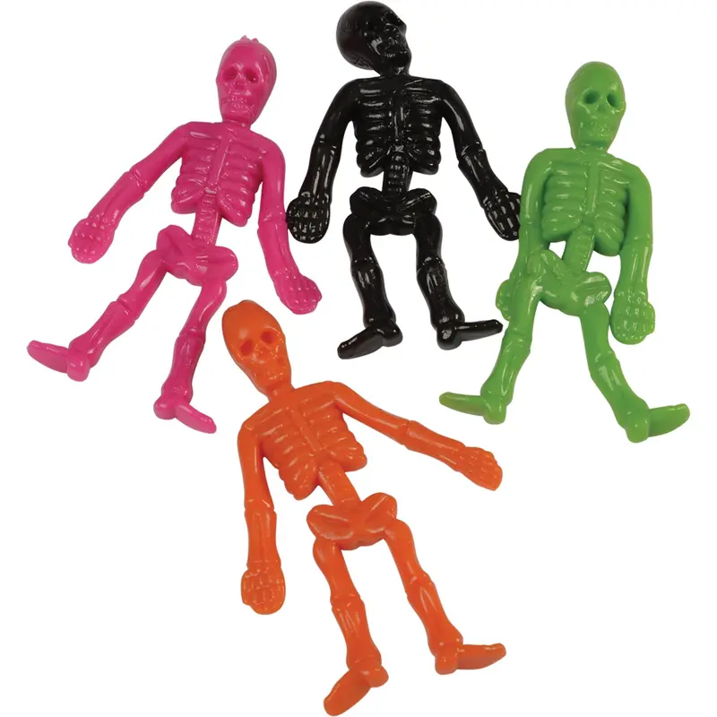 Stretchy Skeleton Fidget Figures – 8-Piece Flexible Stress-Relief Set 1