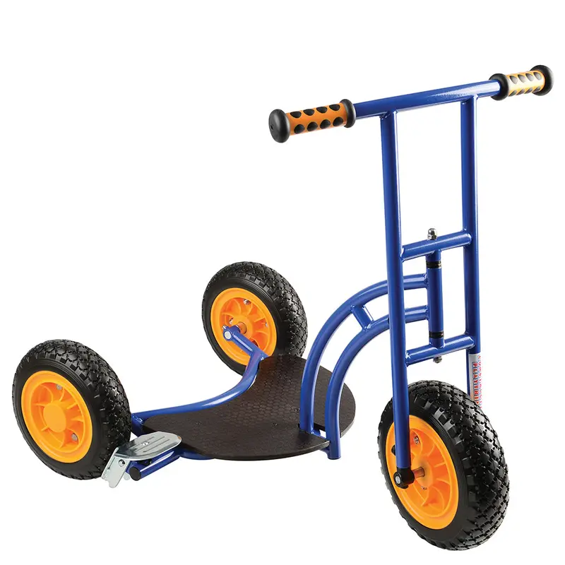 Sturdy Beginner Scooter – Extra-Wide 3-Wheel Platform With Non-Slip Deck And Reinforced Frame 1