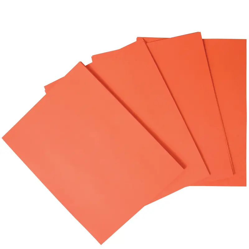 Sunworks Orange Construction Paper – 9" × 12", Bold Hue, 50-Sheet Craft Pack 1