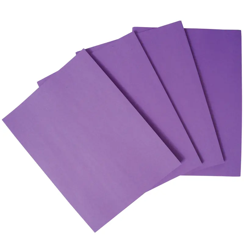 Sunworks Violet Construction Paper – 9" × 12", Heavyweight Craft Sheets, 50-Pack 1