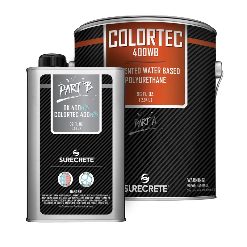 Surecrete Colortec 400Wb Polyurethane Concrete Topcoat 1