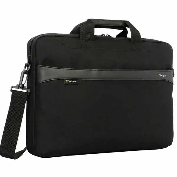 Targus Geolite Ecosmart Slim Briefcase For 15–16" Laptops – Sustainable Black Build 1
