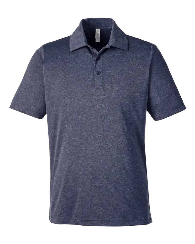 Team 365 Men'S Breathable Sonic-Heather Sport Polo 1