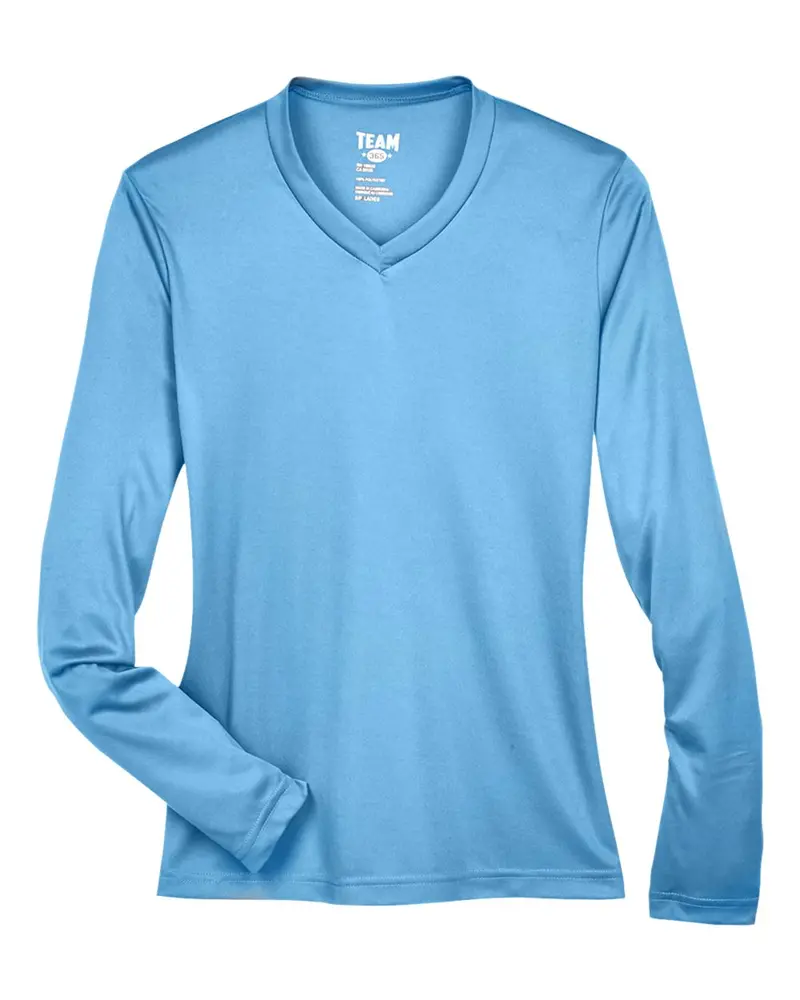 Team 365 Performance Long-Sleeve Top For Women 1