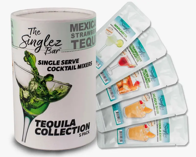 Tequila Cocktail Mixer Pack – 5 Single-Serve Craft Blends 1