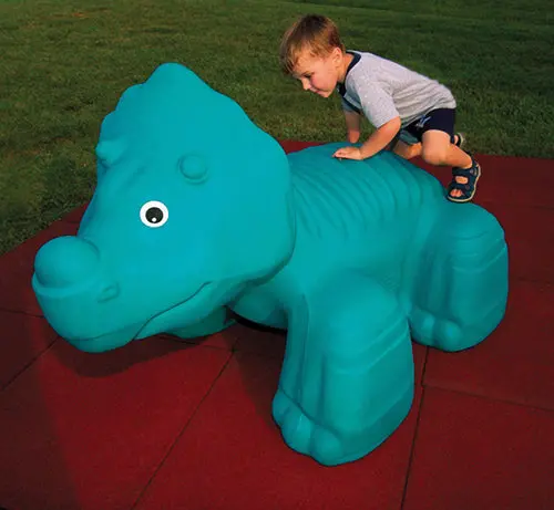 Tina The Triceratops Spring Rider Animal Toy 1
