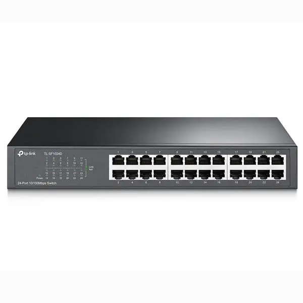 Tp-Link 24-Port Fast Ethernet Desktop Switch (10/100Mbps) 1