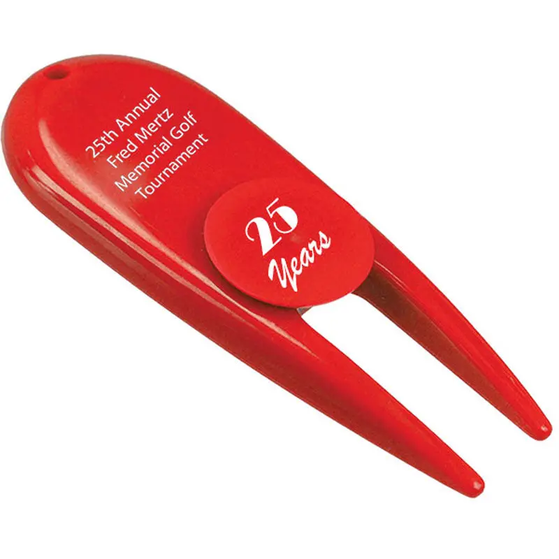 Two-In-One Golf Accessory Set – Divot Tool And Ball Marker 1
