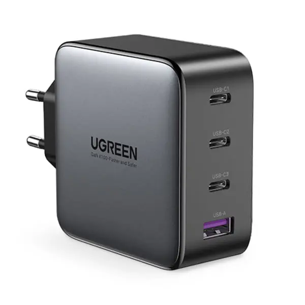 Ugreen 100W 4-Port Gan Pd Desktop Charger (Model 40747) 1