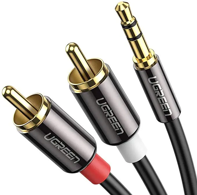 Ugreen 2-Meter 3.5Mm Stereo Male To Dual Rca Male Audio Cable 1