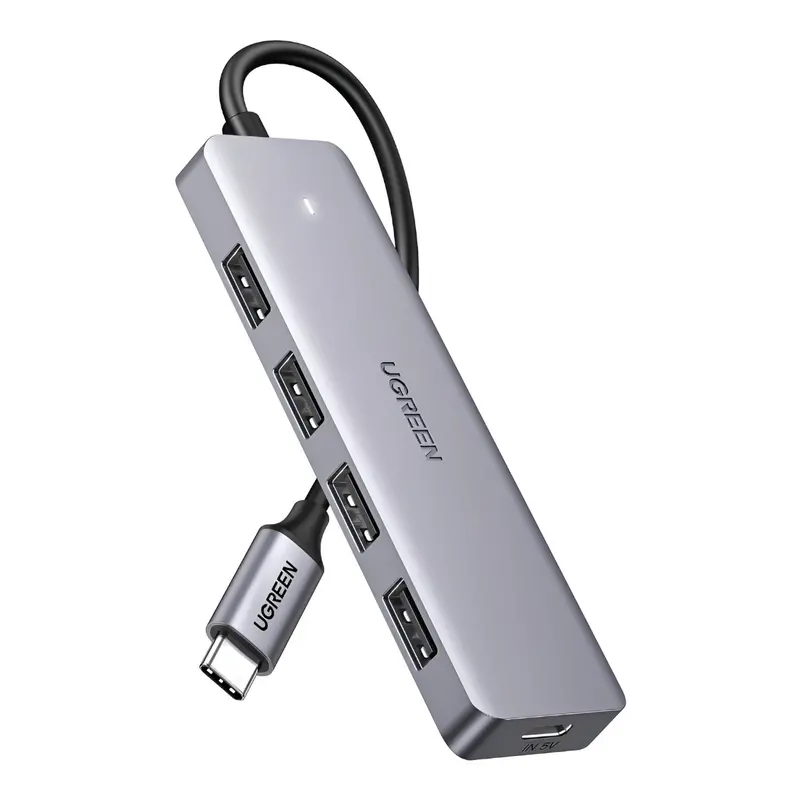 Ugreen 4-In-1 Usb-C Hub – Usb 3.0, Hdmi, Sd/Tf Card Readers, Usb-C Pd Pass-Through 1