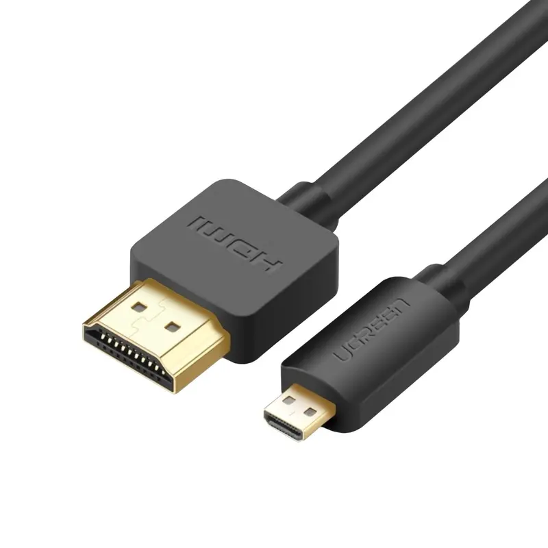 Ugreen Hd127 Micro Hdmi To Hdmi 2.0 Cable – 1.5M, Black 1