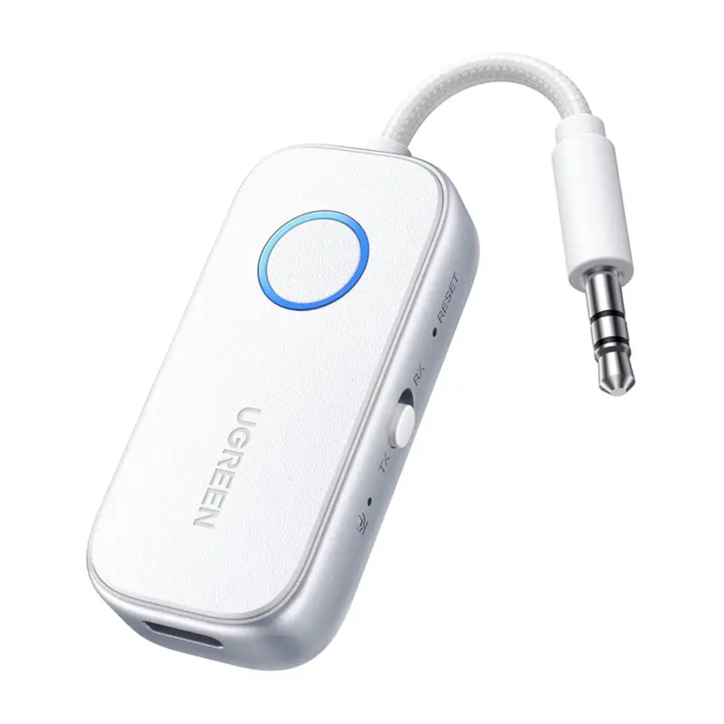 Ugreen Hitune B54 Bluetooth 5.4 Audio Receiver & Transmitter – Dual-Mode 3.5Mm Adapter (White) 1