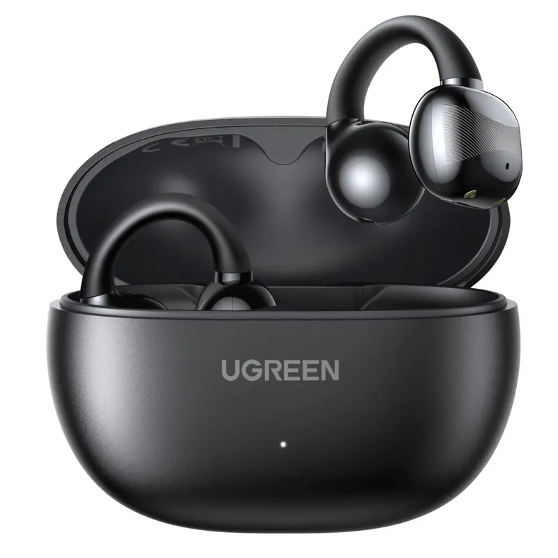 Ugreen Hitune S3 Wireless Earclip Earbuds – Sleek Black Design 1