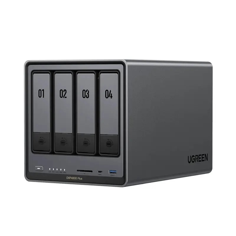Ugreen Nasync Dxp4800 Plus — 4-Bay Nas Enclosure With Dual 2.5Gbe Ports 1