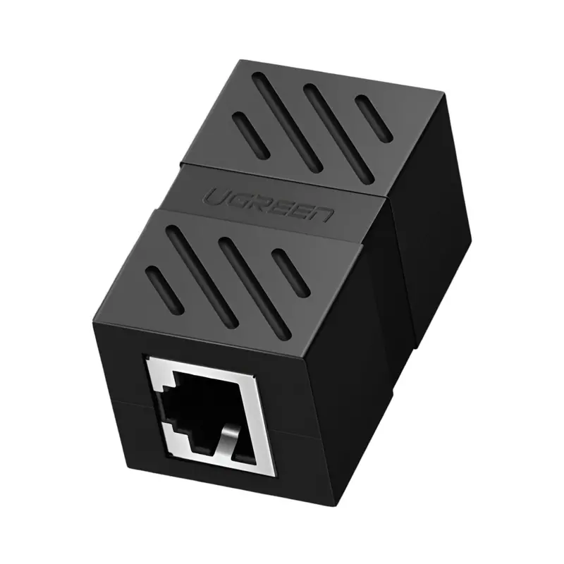 Ugreen Rj45 1Gbps Ethernet Coupler Extender – Black 1