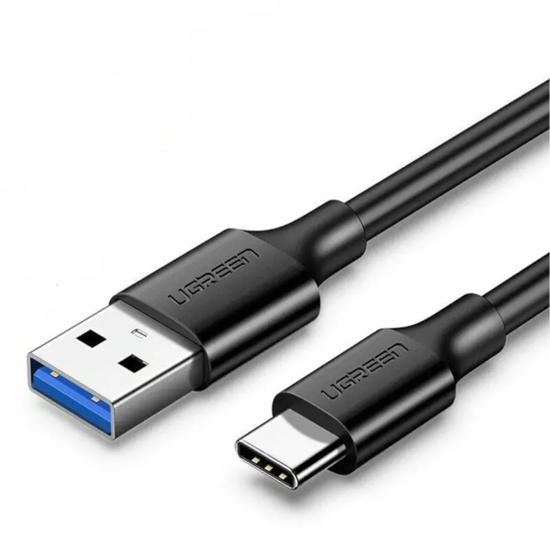 Ugreen Usb-C To Usb-A 3.0 Cable – 2M Fast Charging (3A) & 5Gbps Sync (Black) 1