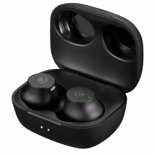 Volkano Taurus Series 2.0 True Wireless Earbuds With Charging Case – Classic Black 1