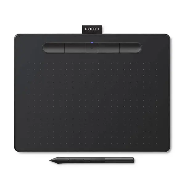 Wacom Intuos Small Bluetooth Drawing Tablet – Wireless Pressure-Sensitive Pad (Black) 1