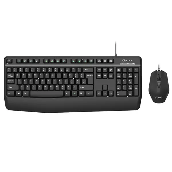 Winx Do Essential Wired Keyboard And Optical Mouse Bundle 1