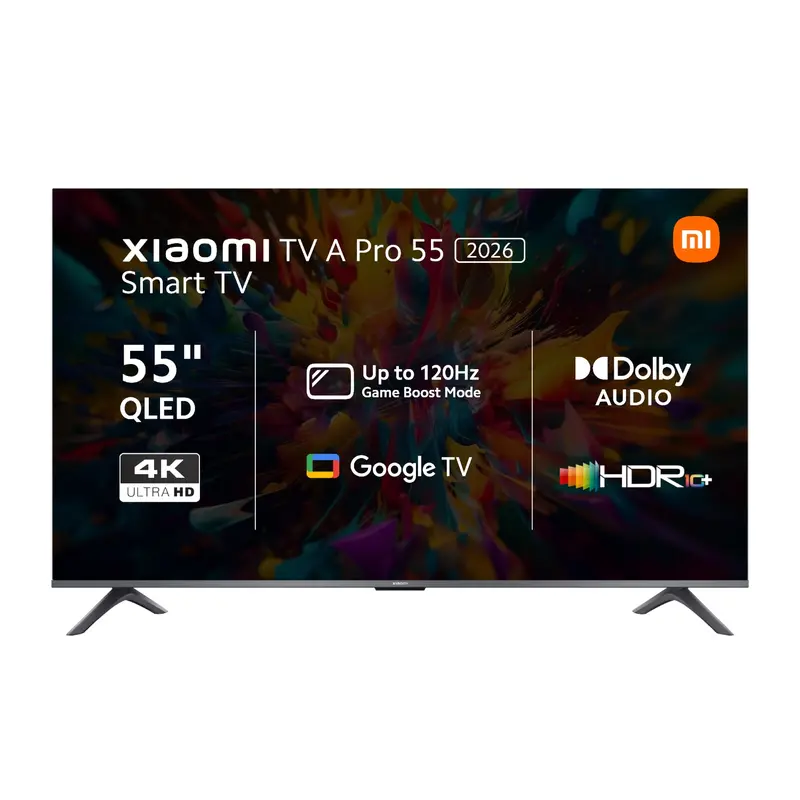 Xiaomi A Pro 55" Qled 4K Smart Tv With Hdr10+, Google Tv & Dolby Audio 1