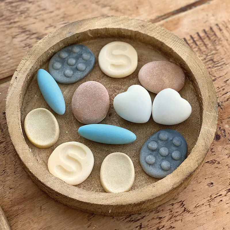 Yellow Door® Smooth Sensory Worry Stones – Calming Fidget Tools 1