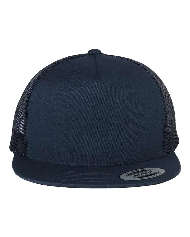 Yp Classics Classic Trucker Cap – Lightweight Cotton Front, Polyester Mesh Back 1