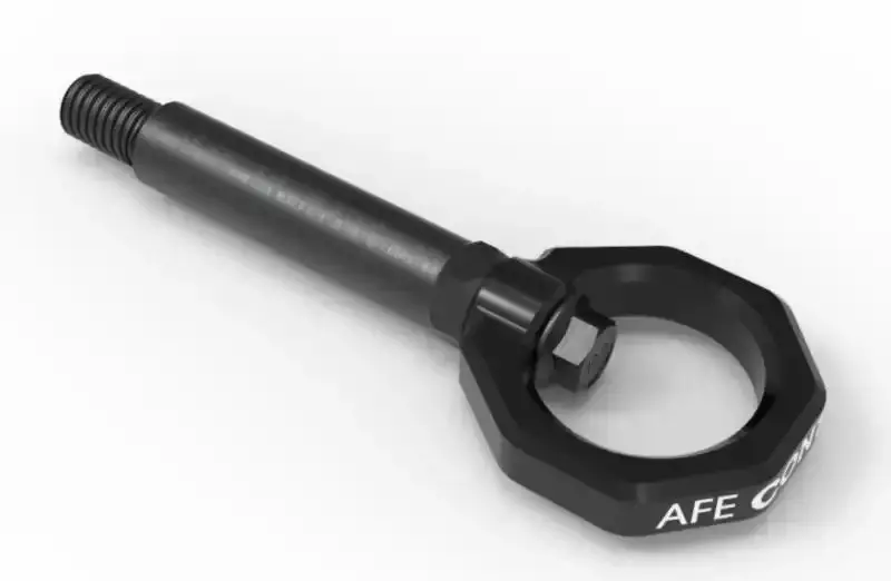 Afe Control Rear Tow Hook – Black Anodized Aluminum, Fits Bmw F-Series (2/3/4/M Models, Part #450-502002-B) 1
