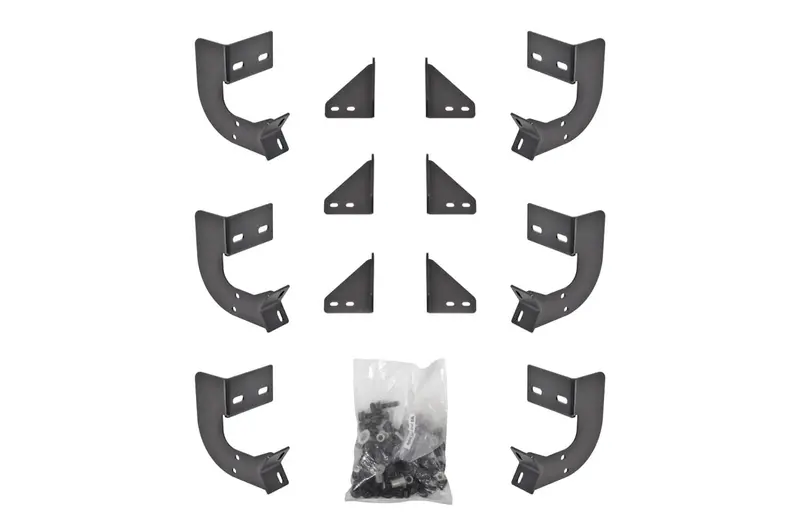 Dee Zee Hex Bracket 66336 – Universal Mounting Hardware For 2013–2018 Ram 1500 And 2013–2023 2500/3500 Series 1