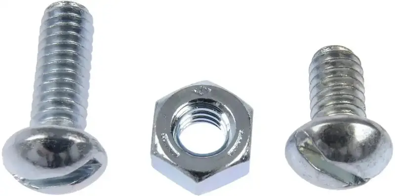 Dorman 784-608 Stove Bolt Kit – 1/4"-20 Zinc-Plated Steel, Two Lengths, Slotted Head, Qty 6 1
