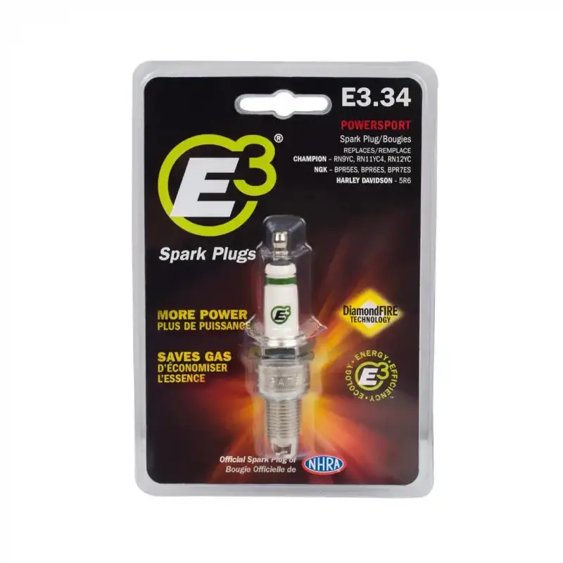 E3 Powersports Spark Plug – E3.34 Model For Atvs, Utvs, And Motorcycles 1