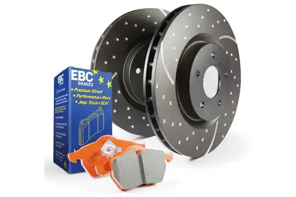 Ebc Brakes S8Kr1144 Gd Sport Brake Rotors – Wide-Slotted Design For Enhanced Cooling & Fade Resistance 1