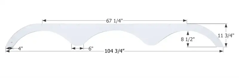 Icon Polar White All-Weather Floor Mat – 10.625" X 11.75" 1