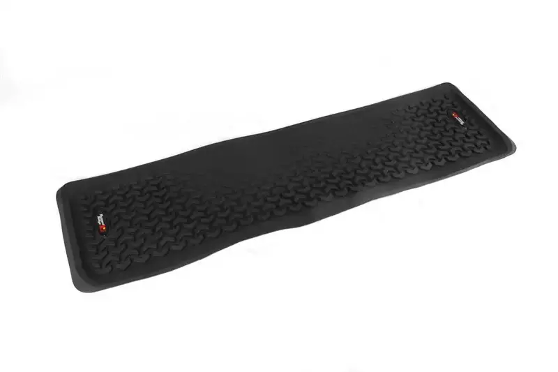 Rugged Ridge Molded Floor Liners – Chevron-Textured Black Thermoplastic, Precision Fit 1